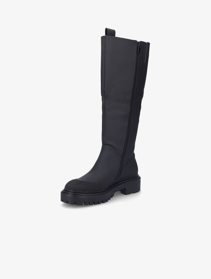 Bottes à bout rond strié - Noir - 3
