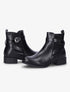 Bottines à bride et boucle stylisée - Noir - 5