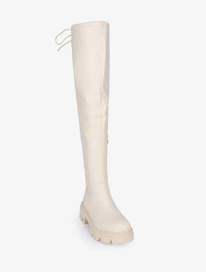 Cuissardes à semelles crantées - Beige - 3