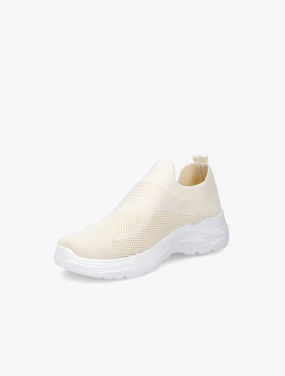 Running en mesh à semelles crantées - Beige - 3