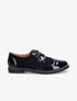 Derbies bimatière à bords cloutés - Noir - 1