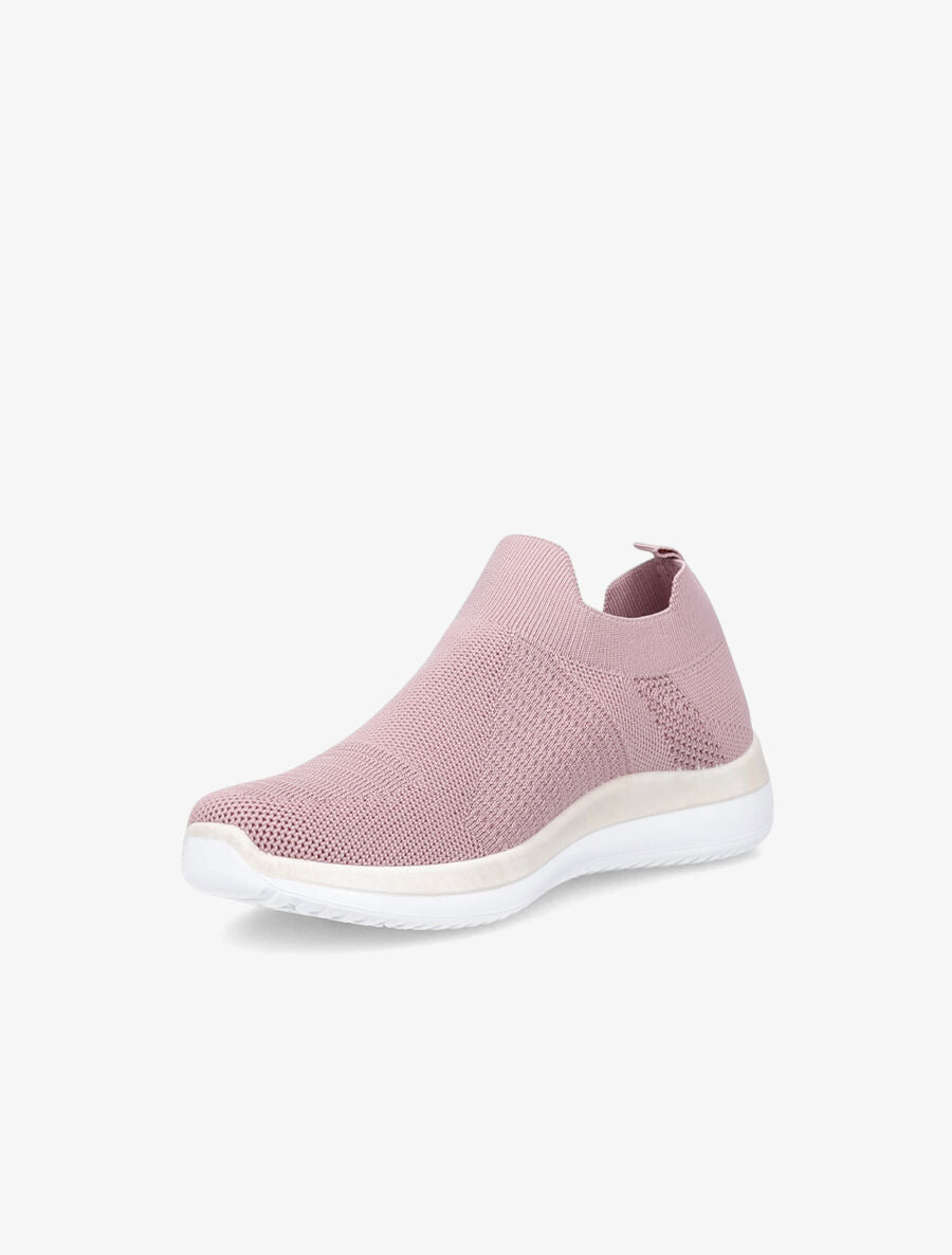 Baskets en mesh stylisé - Rose - 3