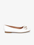 Ballerines à tige style mors - Blanc - 1