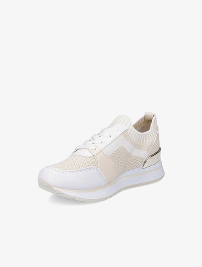 Baskets en mesh et simili - Beige - 3
