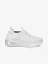 Baskets basses en mesh - Gris clair - 1
