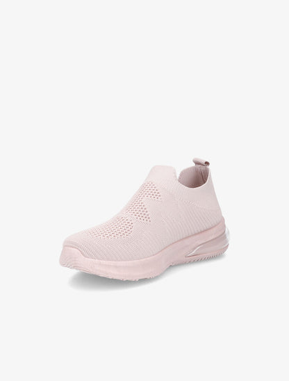 Baskets basses en mesh - Rose - 3