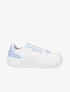 Baskets basses bicolore - Bleu - 1