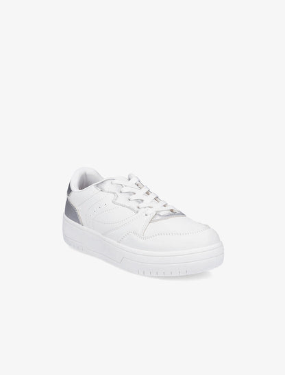 Baskets basses bicolore - Argent - 2
