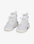 Baskets chaussettes montantes à semelles compensées - Blanc - 1