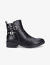 Bottines bi-matière cloutées - Noir - 5