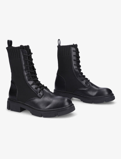 Rangers bi-matière - Noir - 4
