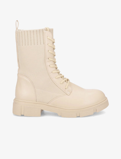 Rangers bi-matière - Beige - 6
