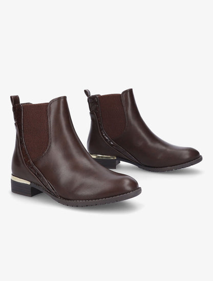 Chelsea bimatière - Marron - 4