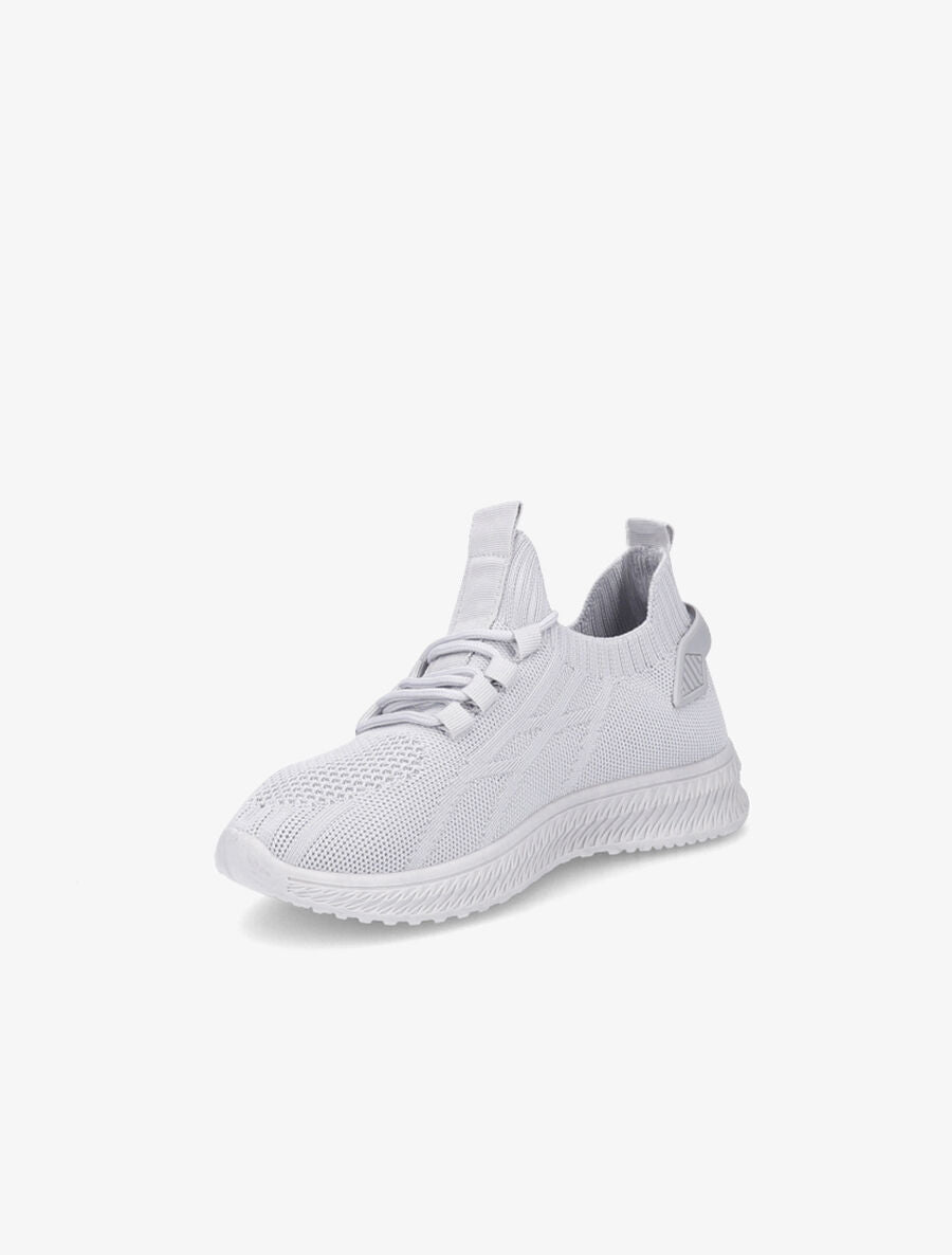 Baskets en mesh à lacets - Gris - 3