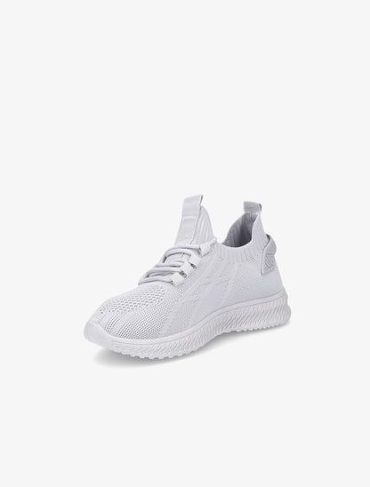 Baskets en mesh à lacets - Gris - 3