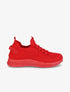 Baskets en mesh à lacets - Rouge - 1