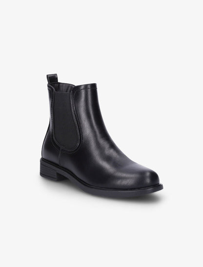 Chelsea boots en simili - Noir - 2