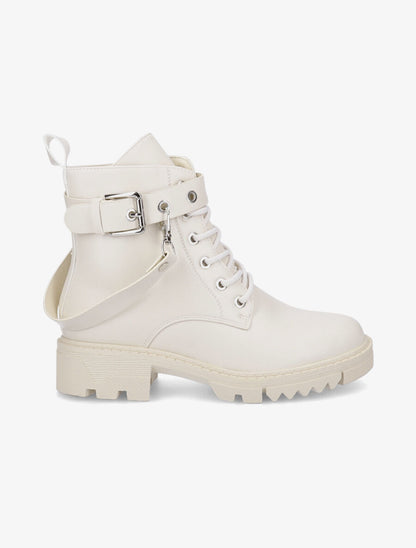 Rangers à sangle - Beige - 5