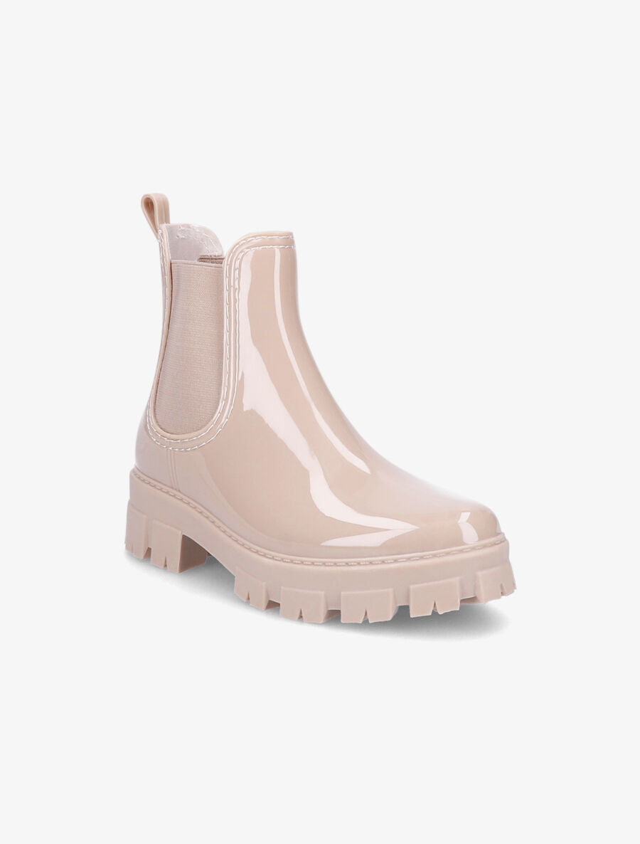 Bottines de pluie - Beige - 2