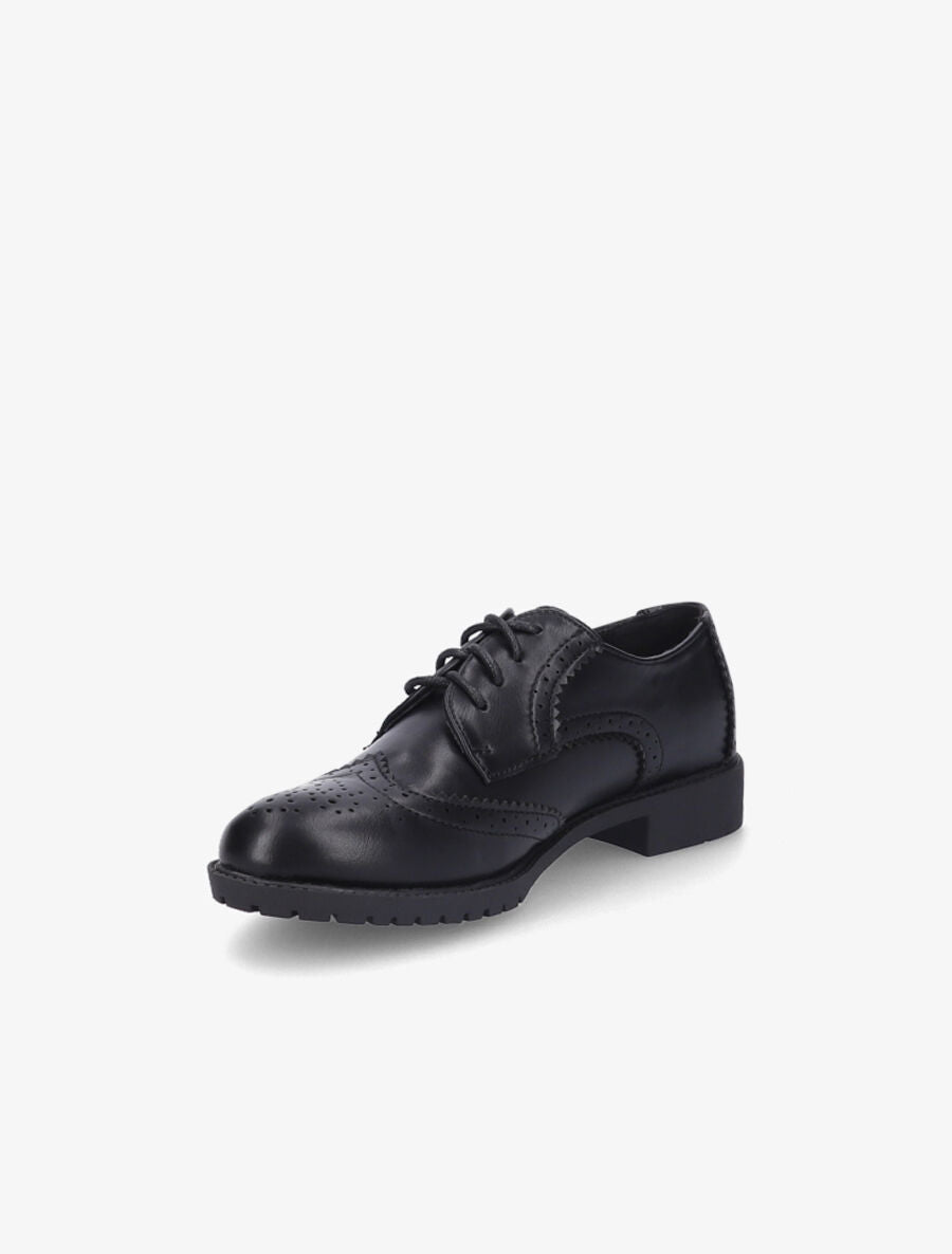 Derbies perforées - Noir - 3