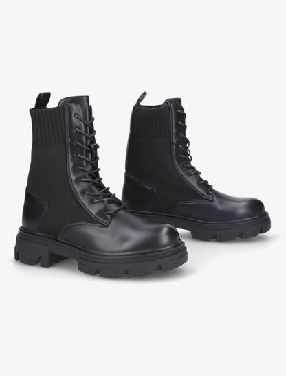 Rangers bi-matière - Noir - 4