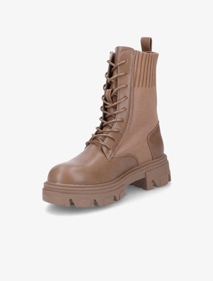 Rangers bi-matière - Taupe - 3