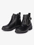 Bottines à clous argentés - Noir - 6