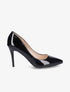 Escarpins pointus vernis - Noir - 1