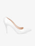 Escarpins pointus vernis - Blanc - 5