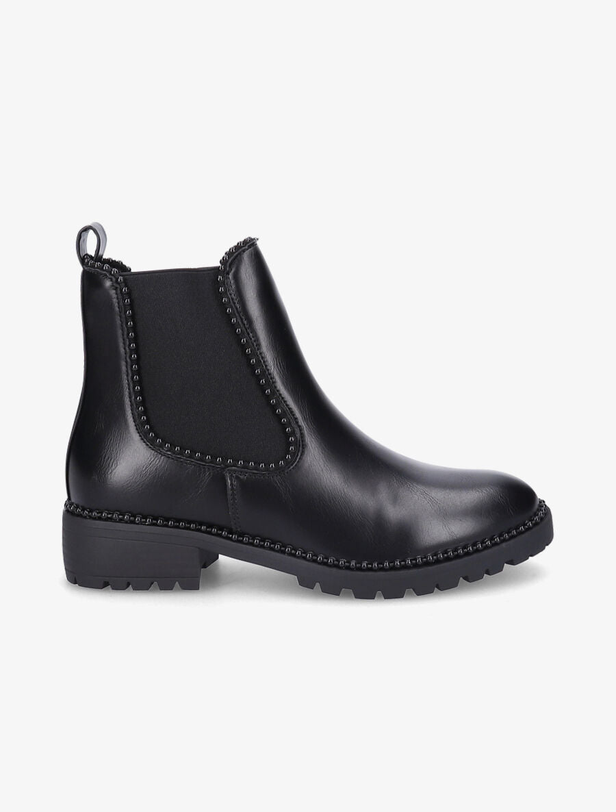 Chelsea boots à billes - Noir - 1