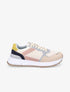 Running en suédine - Rose/beige - 5
