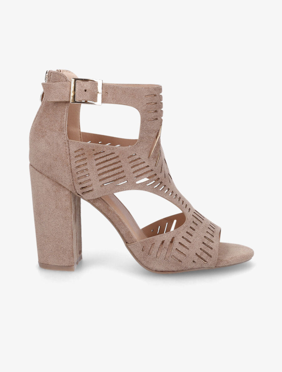 Mules Femme à Talon Très Haut (11 Cm+) - Cuir Ajouré, Pointue, Tailles 35 à 42, Neuf