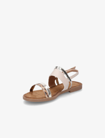 Nu-pieds irisés - Beige - 3