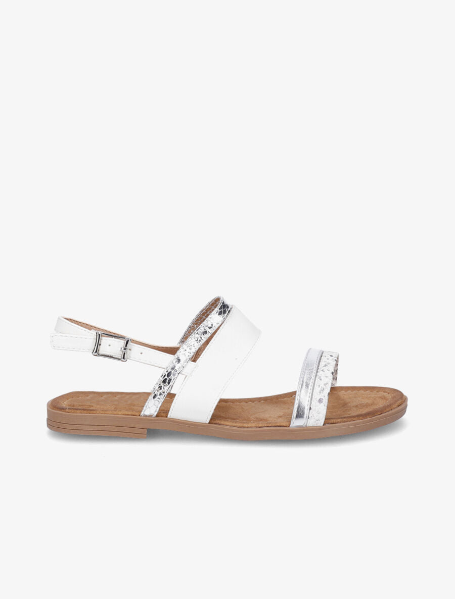Nu-pieds irisés - Blanc - 6