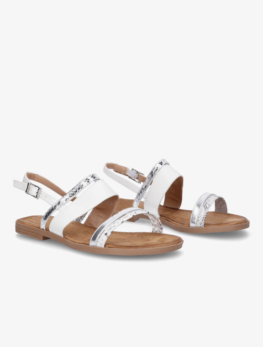 Nu-pieds irisés - Blanc - 5