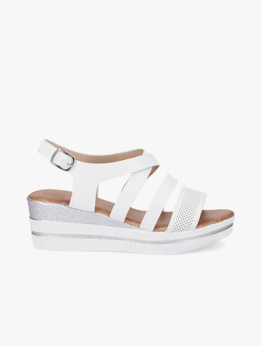 Sandales Manolo Blahnik En Cuir Perforé Noir Et Blanc – Talons Aiguilles – Taille 39.5 – Neuf Sans Emballage