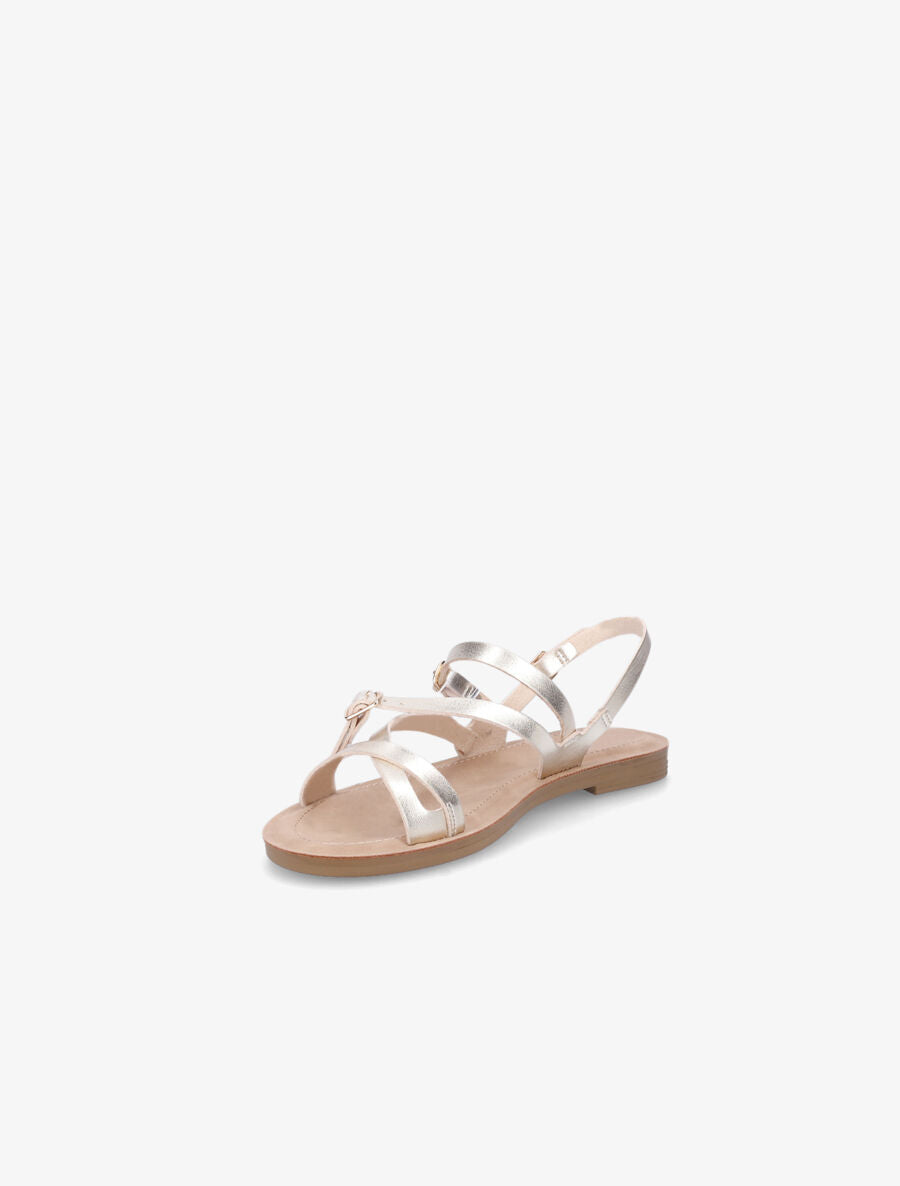 Nu-pieds à boucles - Or - 3