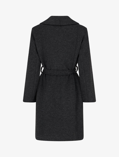 Duffle-coat uni à capuche - Gris anthracite - 2