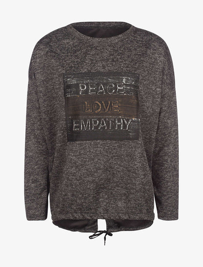 Sweat "Peace"  - noir - 3