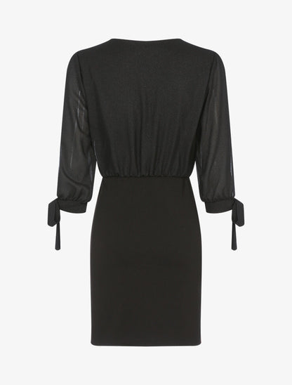 Robe à buste coupe boule - Noir - 2