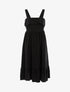 Robe à bord volanté - Noir - 1