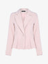 Blazer froncé - Rose - 1