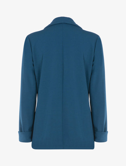 Veste légère fluide - Bleu pétrole - 2