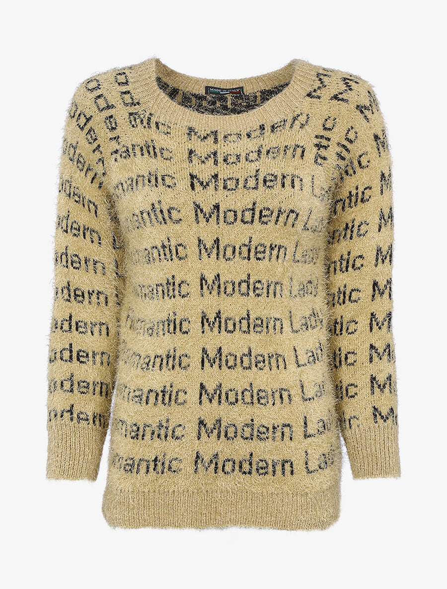Pull Romantic Modern Lady - Camel - 1