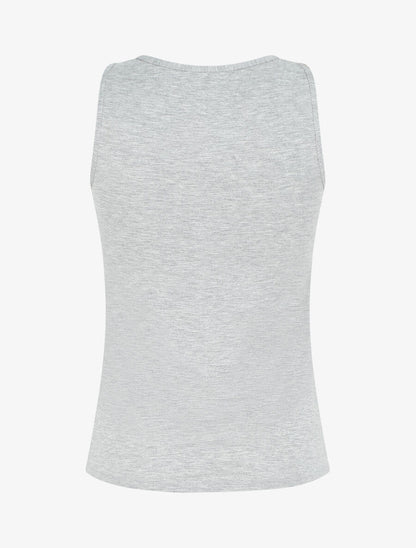 Ensemble pyjama en dentelle - Gris clair - 2