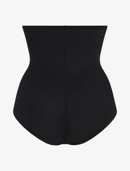 Culotte gainante taille haute - Noir - 2
