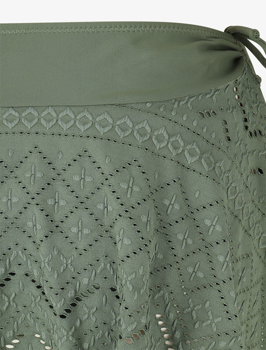 Ensemble de maillot de bain uni - Kaki - 3