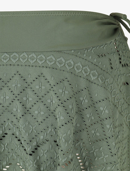 Ensemble de maillot de bain uni - Kaki - 3