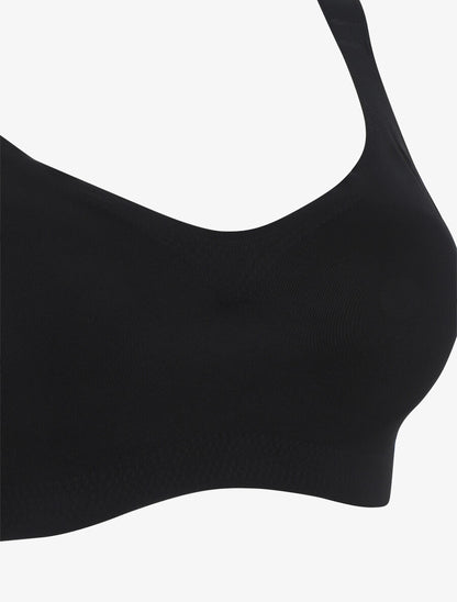 Ensemble brassière et shorty invisibles - Noir - 3