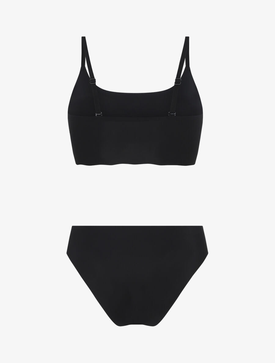 Ensemble brassière et culotte invisibles - Noir - 3